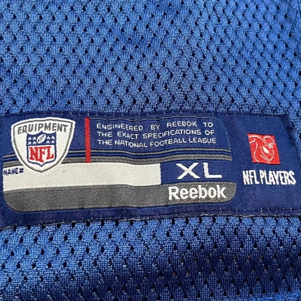 Reebok Detroit Lions Ndamukong Suh 90 Jersey Youth XL Adult Medium Blue NFL Mesh